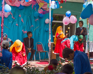 Girl Jugglers in Kabul