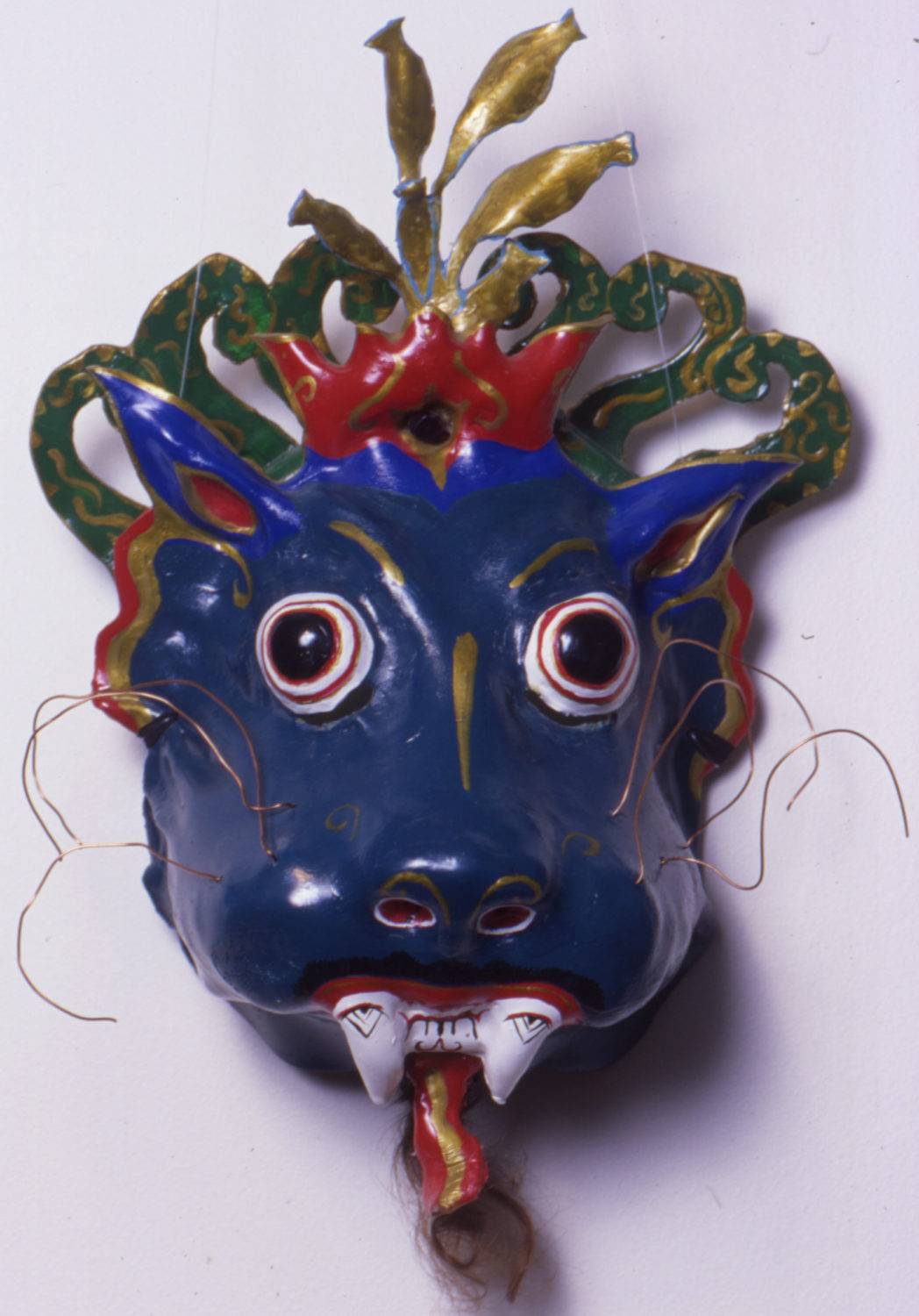 A traditional Balinese Barong mask