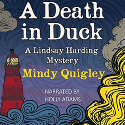 A Death in Duck audiobook cover narrated by Holly Adams